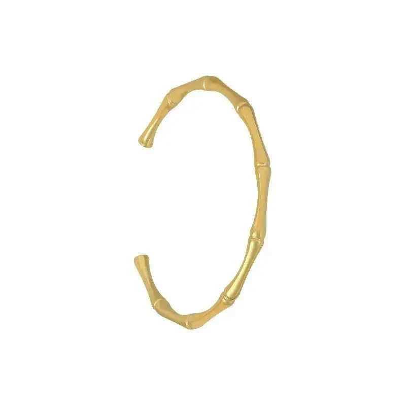 Round Alloy Bangle – Simple Style Elegant Women’s Jewelry