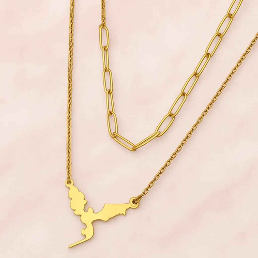 Dragon Pendant Necklace – Bold Unisex Stainless Steel Jewelry