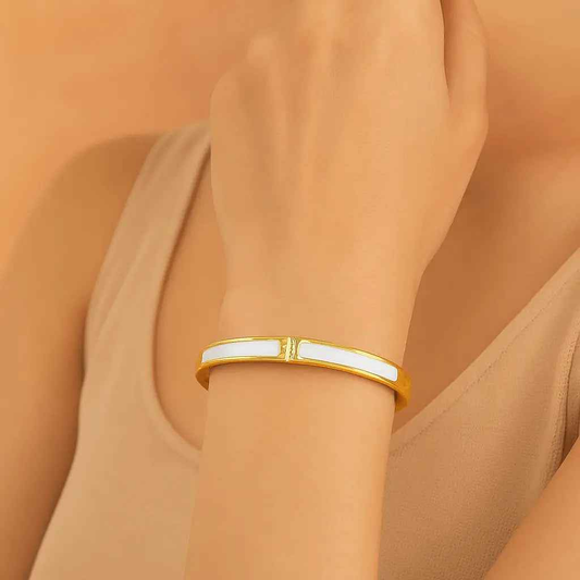Classic Alloy Rhinestone Bangle – Elegant Women’s Jewelry