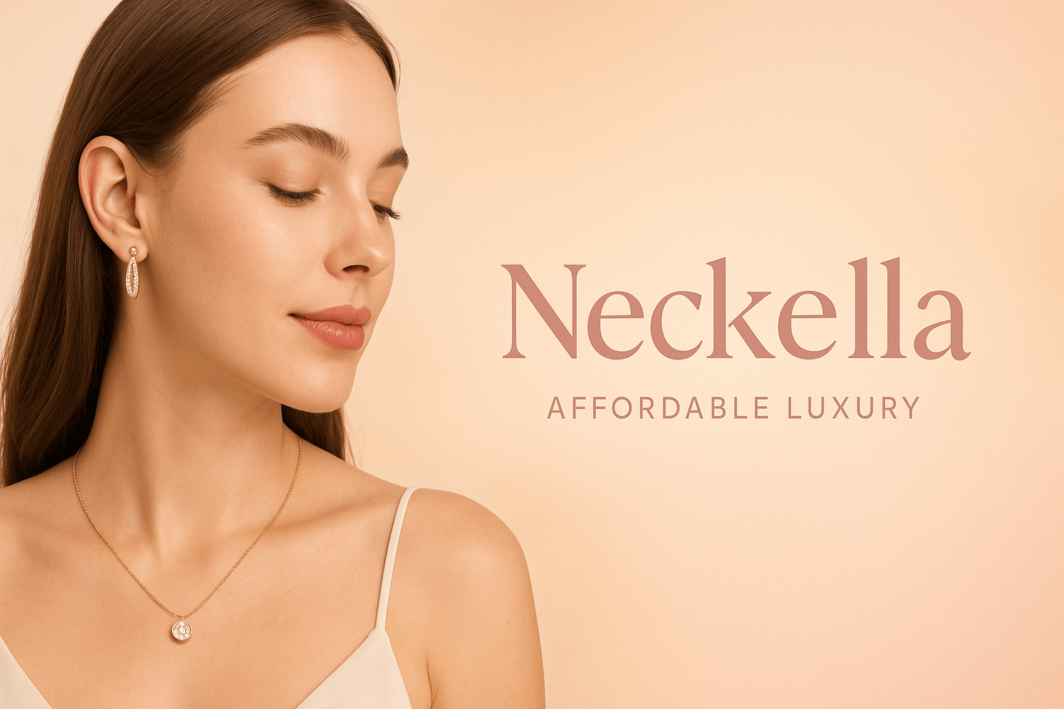 Model showcasing elegant pieces from Women's Jewelry at Lower Prices collection for stylish affordability.