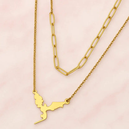 Bold Dragon Pendant Necklace streetwear style for daily wear