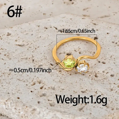 Titanium steel rings worn by model for beach style