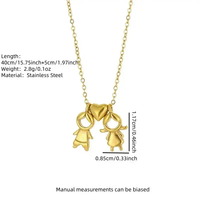Close-up of Gold Pendant Necklace showing 18K gold plating