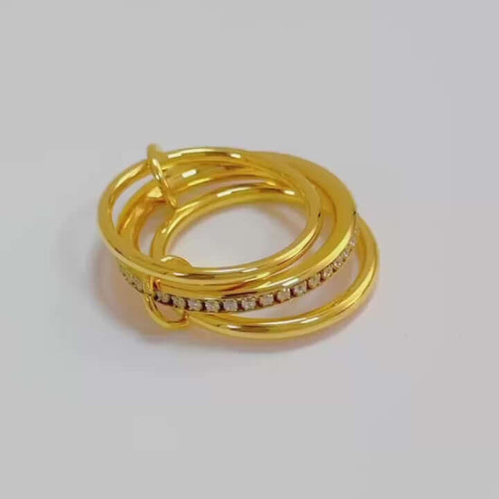 Stainless steel rings for women, durable and stylish